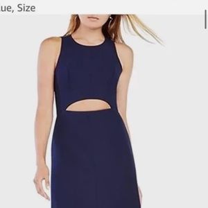 BCBG evening gown - navy blue - NEW. Size 8